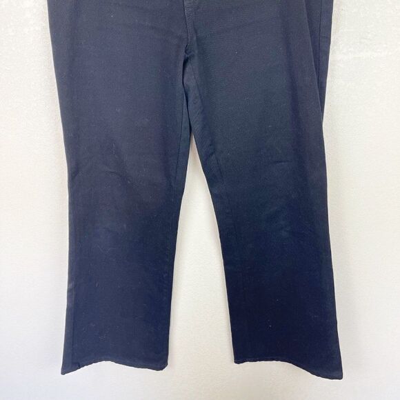 J. Brand Black Crop Wide Leg Denim Jeans Size 29 - Picture 3 of 9